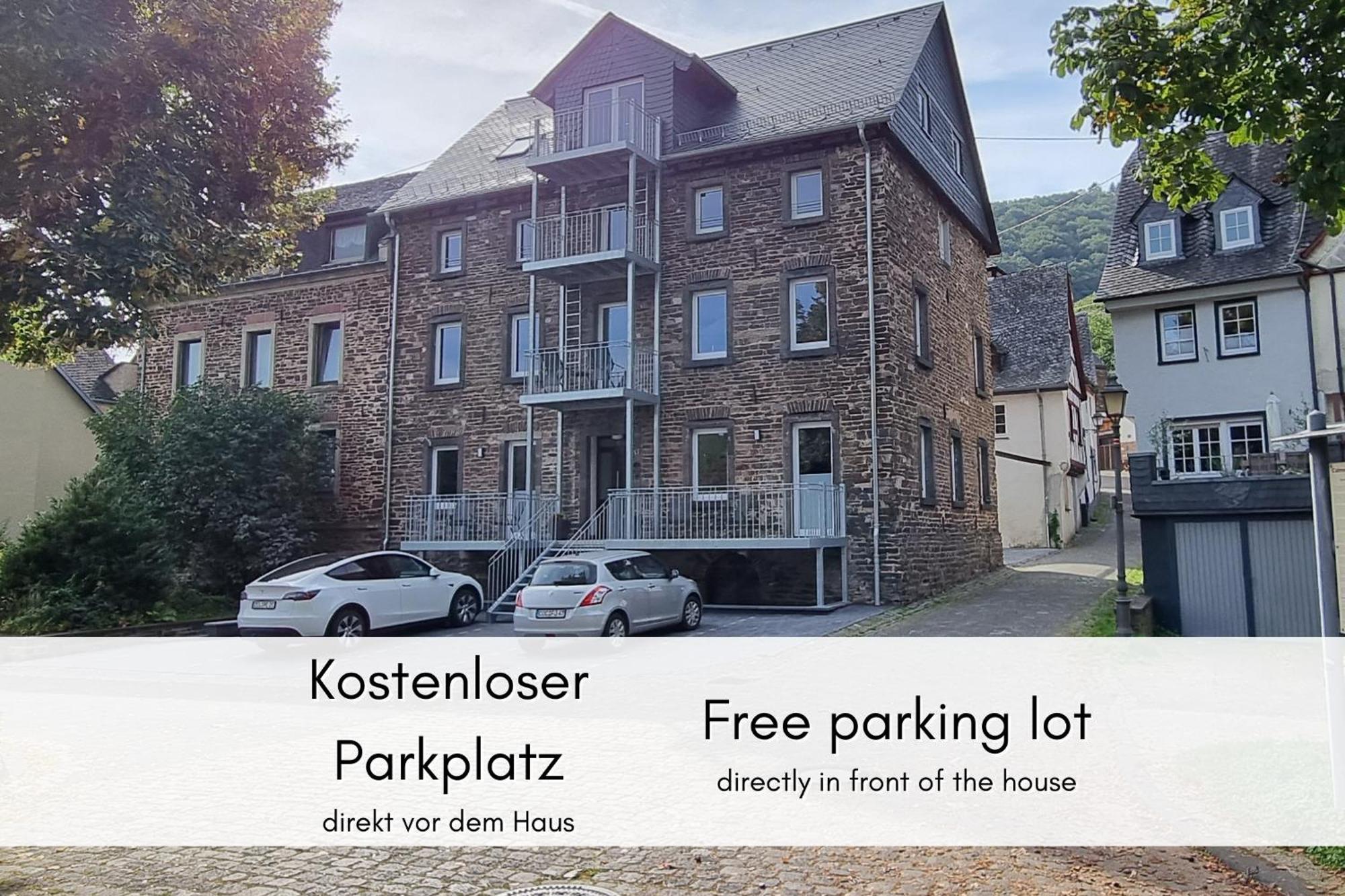 Winzerhaus Am Calmont - Terrasse Der Ruhe Apartment Bremm Exterior photo